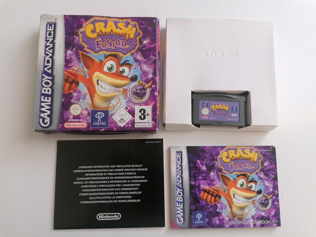 Купить CRASH BANDICOOT FUSION GBA GAME BOY ADVANCE: отзывы, фото и ...
