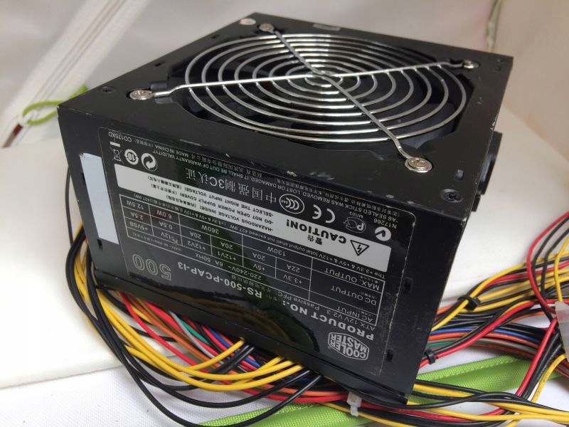 COOLERMASTER RS-500-PCAP-I3/J3 500W OKAZJA - 8453617622 - oficjalne ...