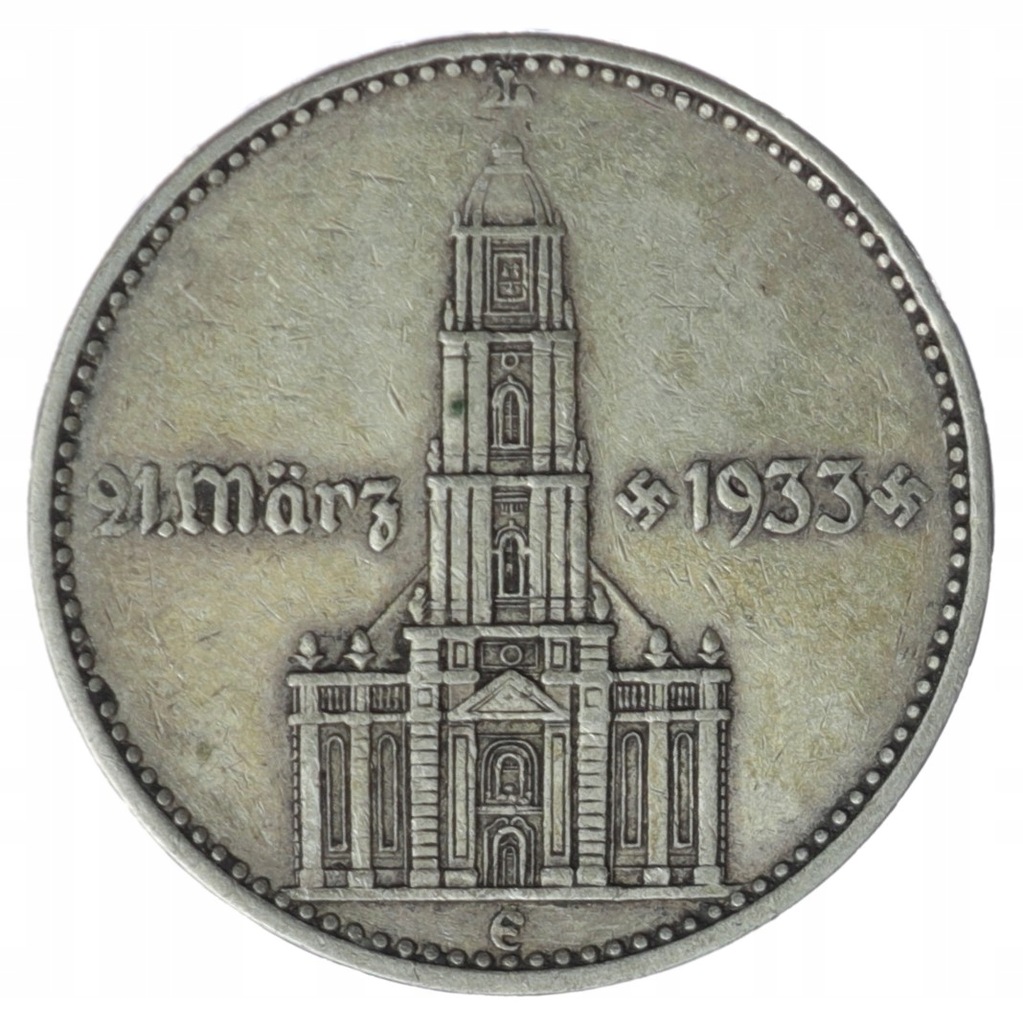 2 marki - Kościół - Niemcy - 1934 rok - E