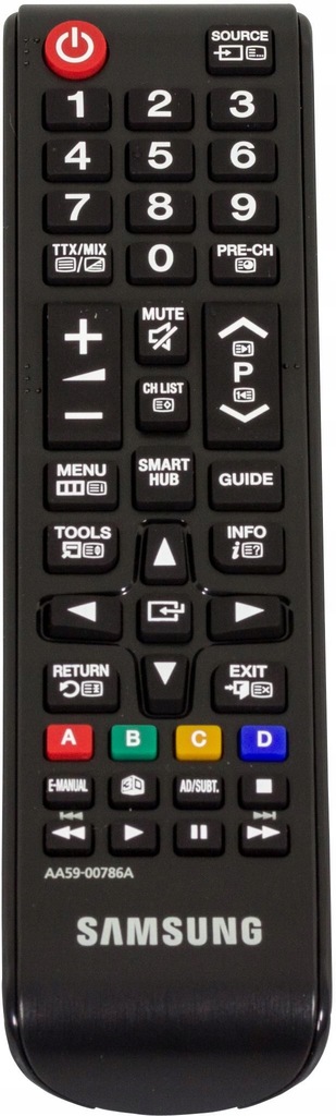 Samsung TM1240 Remote Control Black