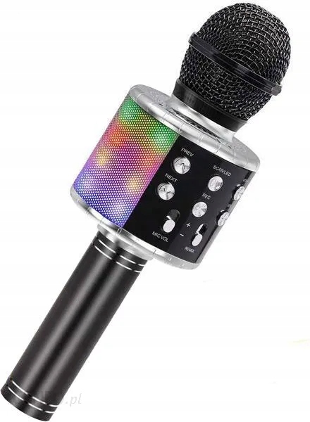 Podświetlany mikrofon Mikrofon Bluetooth do karaoke WS858L