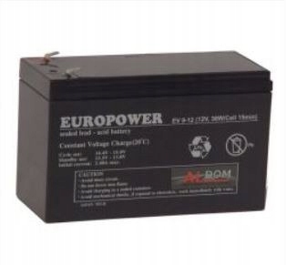 AKUMULATOR EUROPOWER EP 12V 9Ah