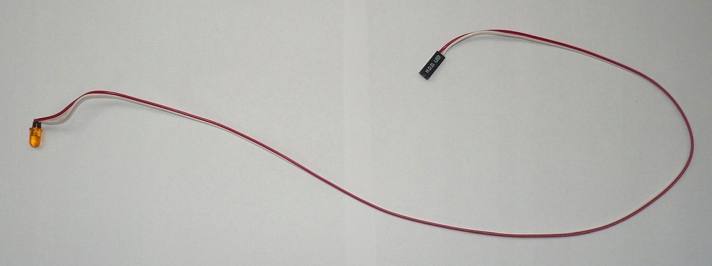 Dioda HDD LED pomarańczowa do obudowy komputera