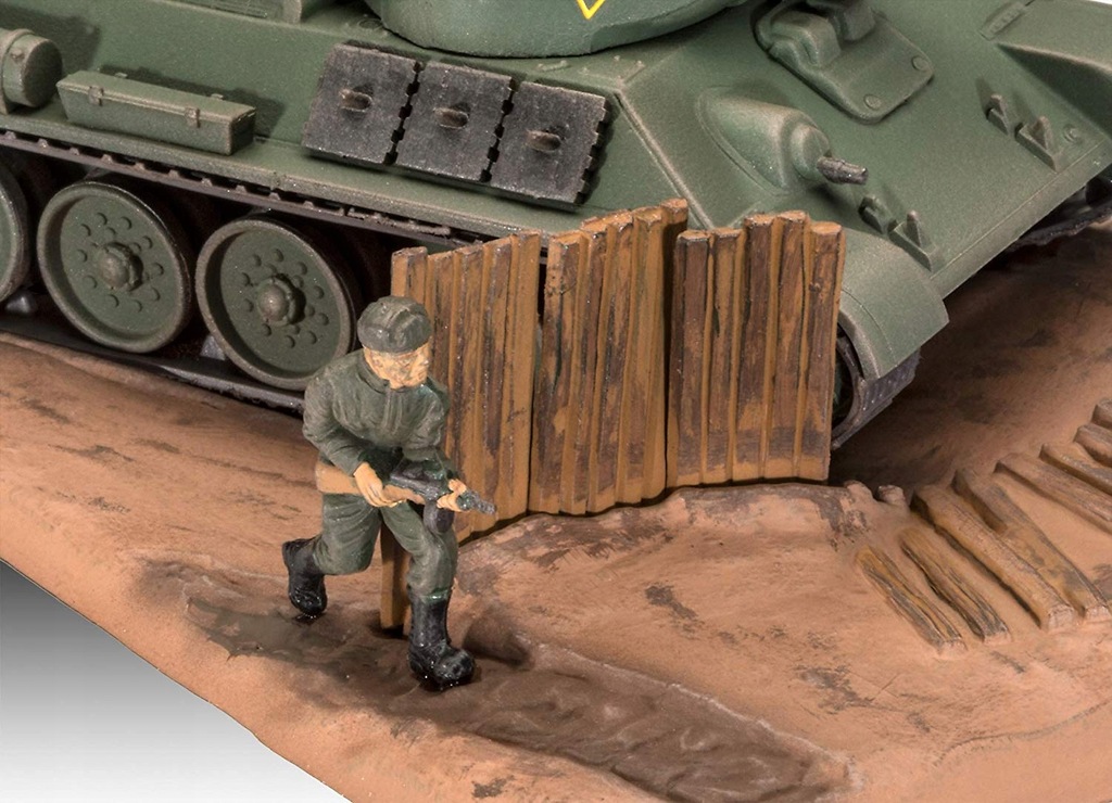 Купить МОДЕЛЬ ДЛЯ ПОСТРОЙКИ ТАНКА Т34/76 от REVELL обр.1940 г.: отзывы, фото, характеристики в интерне-магазине Aredi.ru