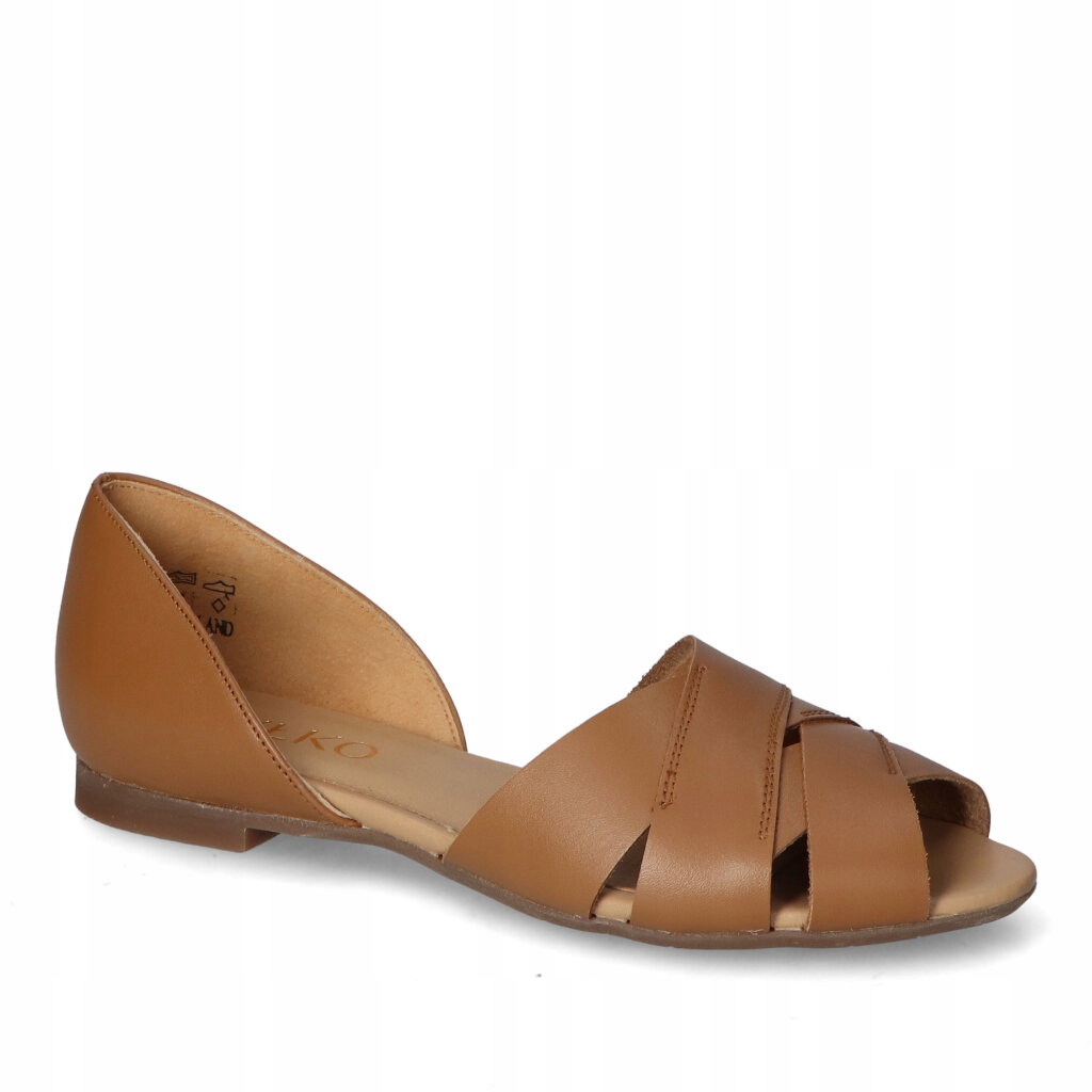 Sandały Ryłko I1BE5_A_8HM Brązowe lico 36