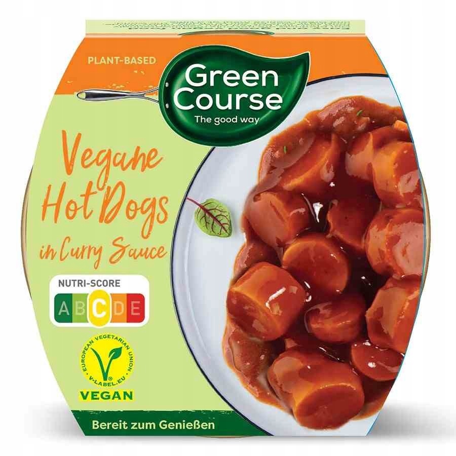 Wegańskie hot-dogi w sosie curry Green Course, 300