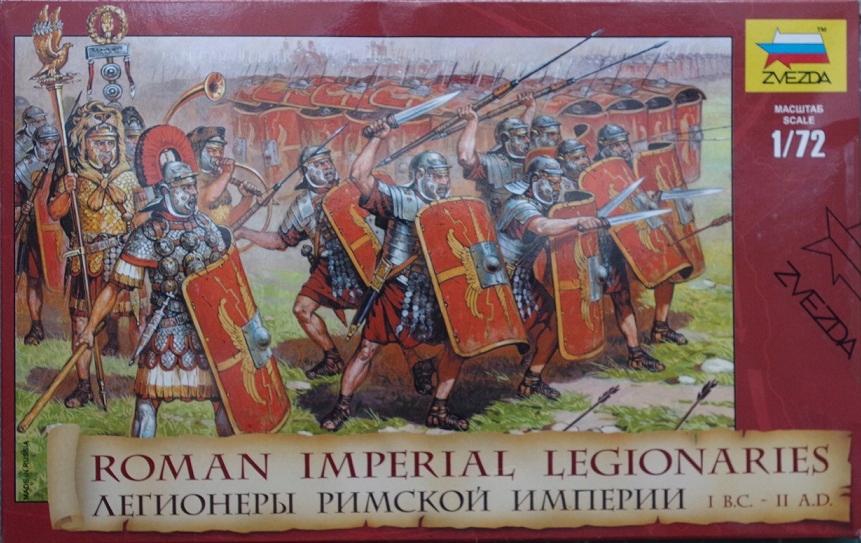 Zvezda 8043 Roman Imperial Legionaries 1:72