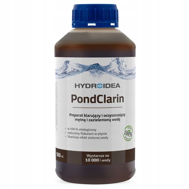 Hydroidea PondClarin 500ml - na zieloną i mętną wo