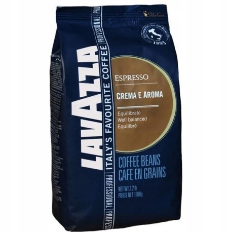 Kawa Lavazza Crema Aroma Espresso blue 1 kg ziarno