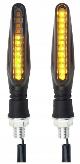 KIERUNKOWSKAZY MIGACZE DYNAMICZNE STRZAŁKI 2x LED