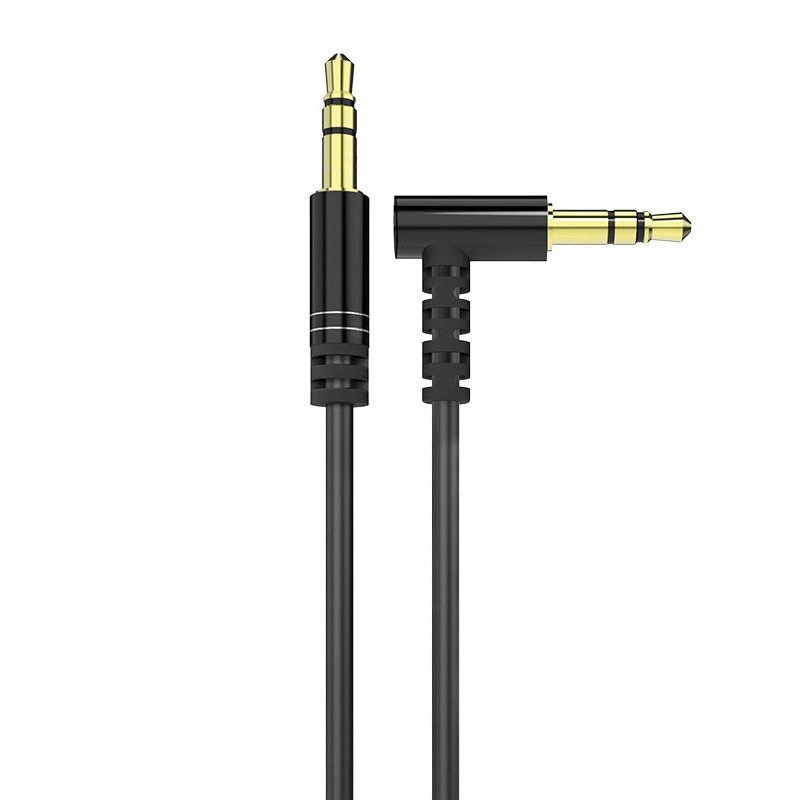 Dudao kątowy kabel przewód AUX mini jack 3.5mm 1m