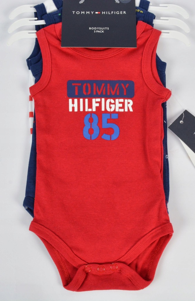 Komplet dziecięcy TOMMY HILFIGER 0/3 miesięcy 3 body