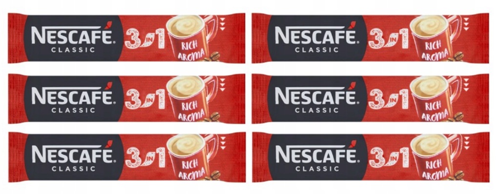 Kawa rozpuszczalna 3in1 Nescafe 16,5g x6 szt.