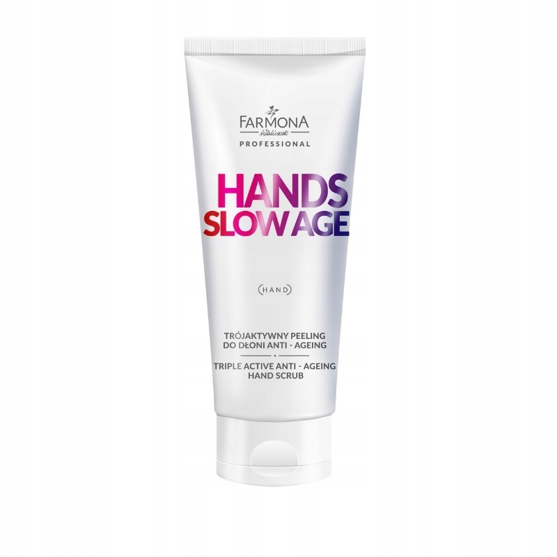 Farmona hands slow age trójaktywny peeling do dłoni anti-ageing 200