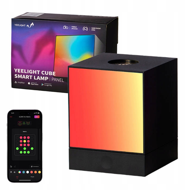 Yeelight Cube Smart Lamp Panel Starter Kit | Zestaw Startowy | Panel Smart