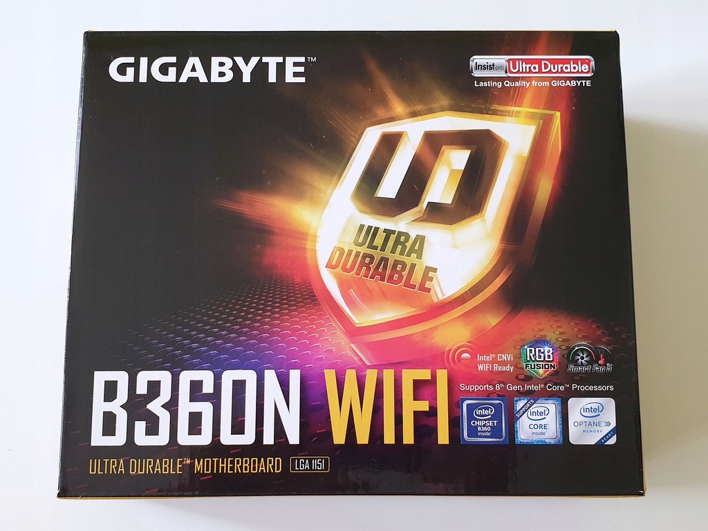 Płyta główna Gigabyte B360N WIFI Mini ITX 11195985667
