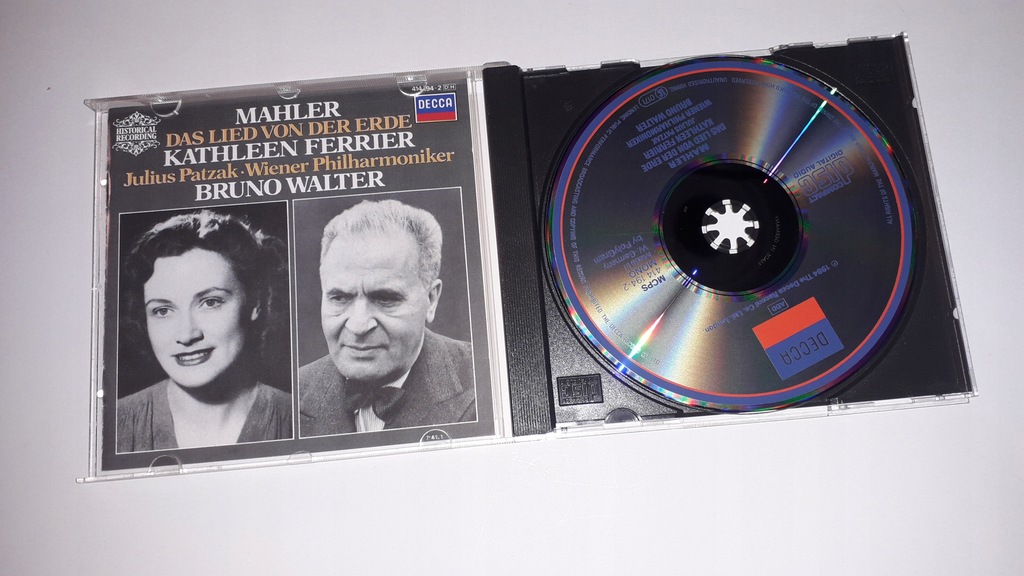 Mahler - Das Lied Von Der Erde/ Ferrier, Walter/DG