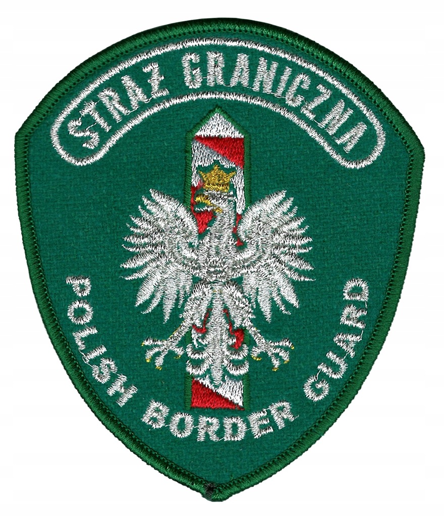 NASZYWKA STRAŻ GRANICZNA SG POLISH BORDER GUARD v2