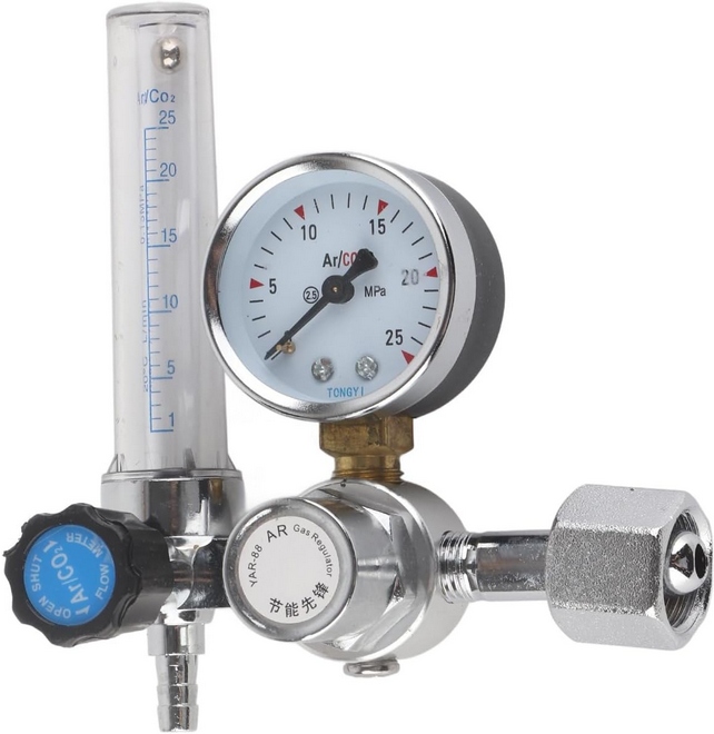Reduktor Argon CO2 regulator z rotametrem