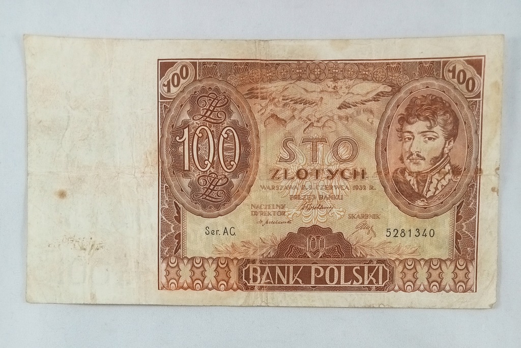 100 ZŁ - 1932 - SERIA AC.