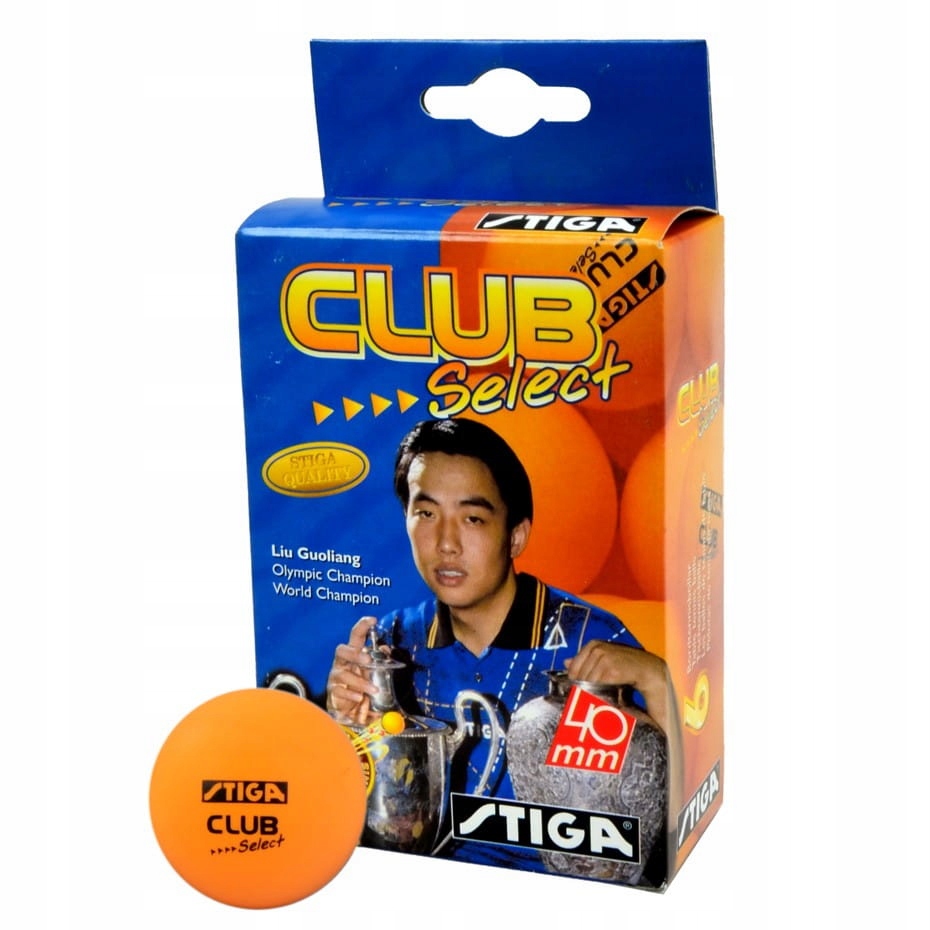 Piłeczka do ping ponga Stiga Club Select 6szt