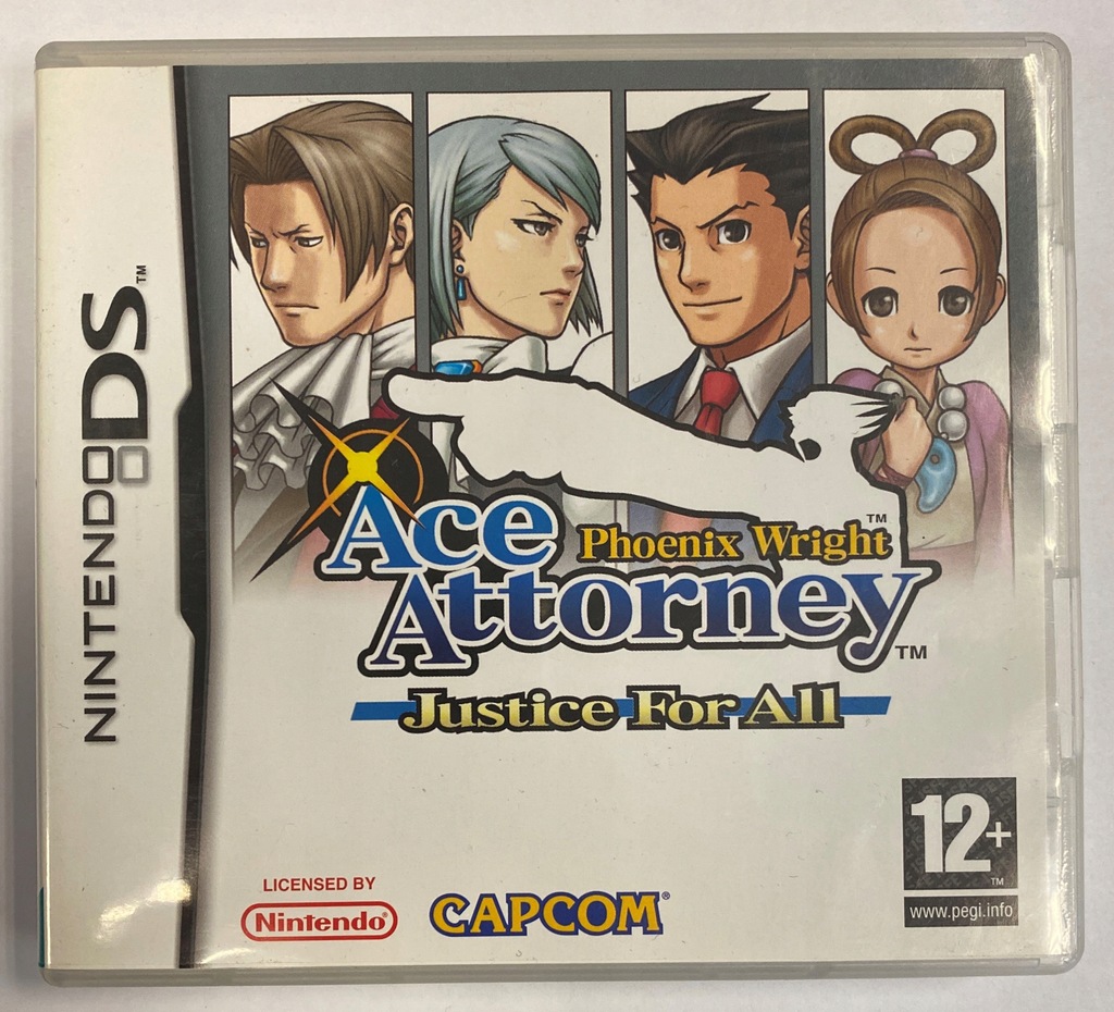 PHOENIX WRIGHT: ACE ATTORNEY - JUSTICE FOR ALL, DS