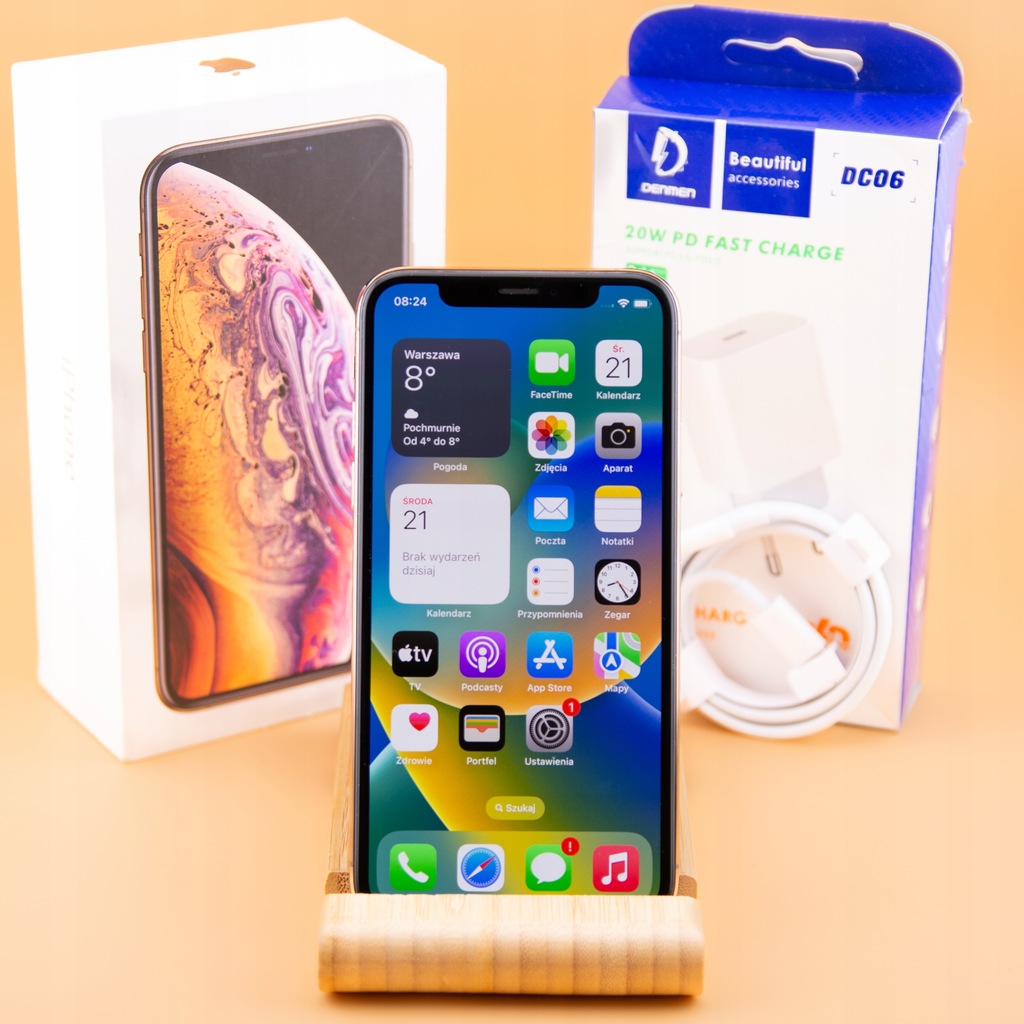 Apple iPhone Xs 256GB | BATERIA 100% | GWARANCJA | PUDEŁKO