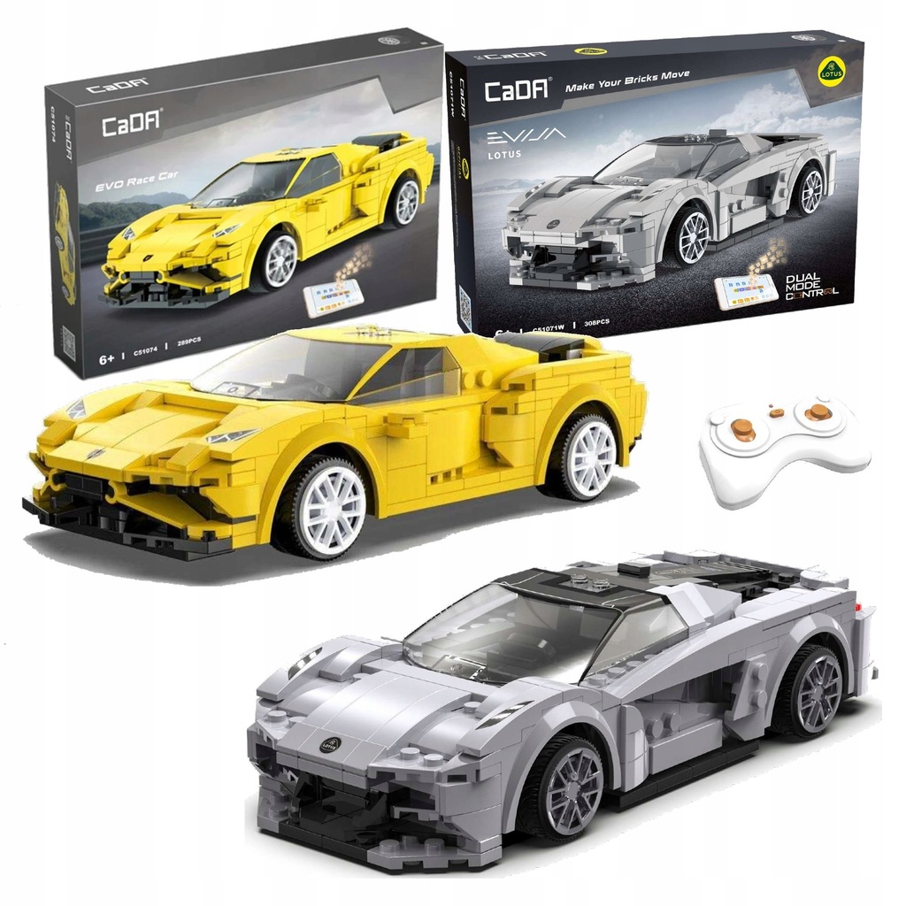 CADA ZDALNIE STEROWANE AUTO EVO RACE CAR LOTUS EVIJA RC DUAL