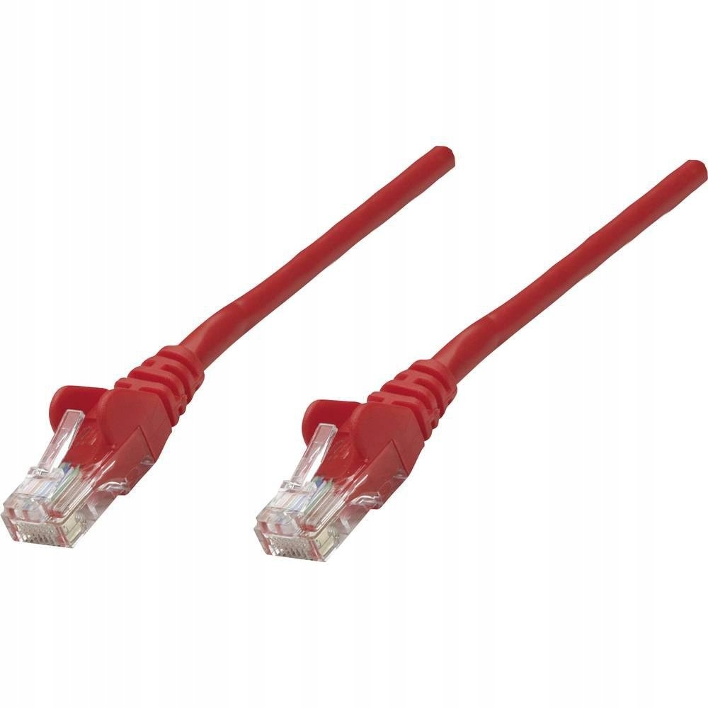 Kabel sieciowy Intellinet Network Solutions czerwony 50 cm m