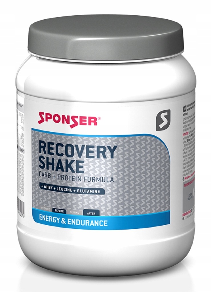 Napój SPONSER RECOVERY SHAKE bananowy puszka 900g