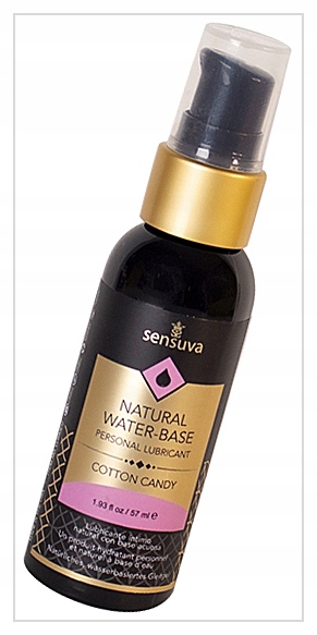 NAWILŻAJĄCY WATA CUKROWA SENSUVA NATURAL WODNY ŻEL