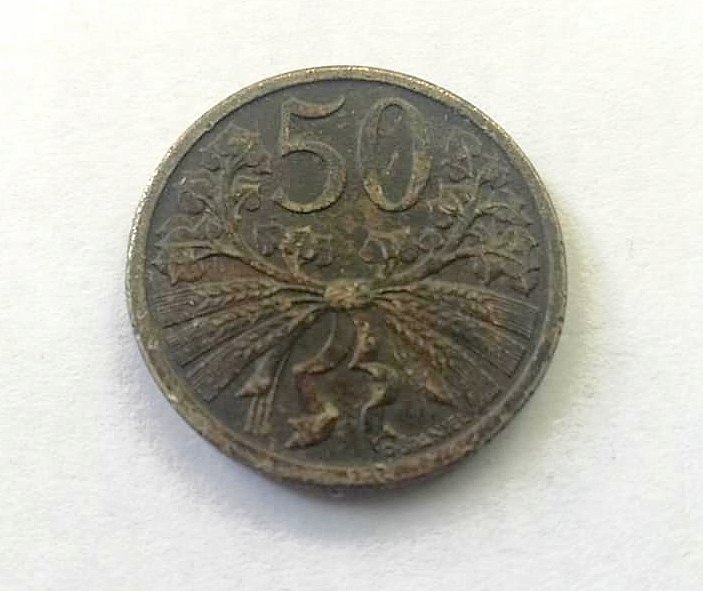 Czechosłowacja - 50 Halerzy 1924