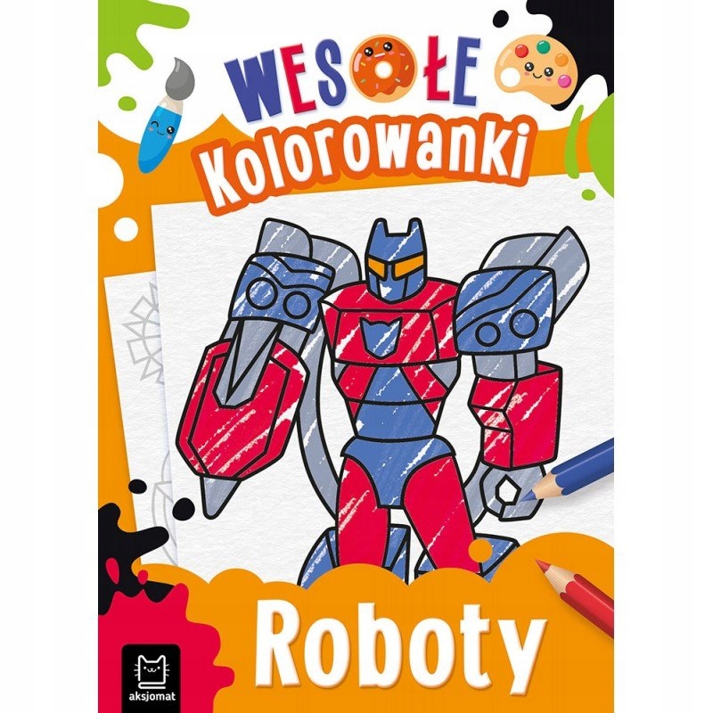 Wesołe kolorowanki roboty