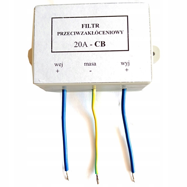 FILTR PRZECIWZAKŁOCENIOWY ANTENOWY 20A - CB 5824