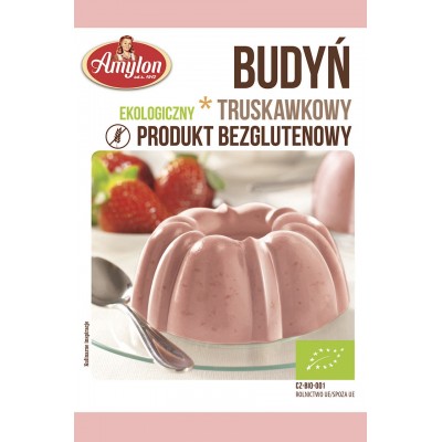 BUDYŃ TRUSKAWKOWY (BEZGLUTENOWY) BIO 40 g - AMYLON