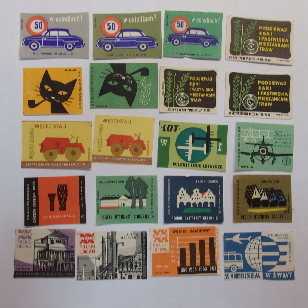 Etykiety zapałczane, DW 960