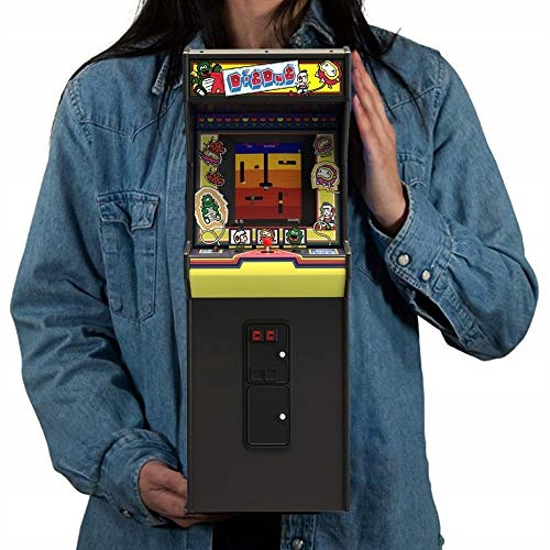 Quarter Arcades Official Dig Dug 1/4 Sized Mini Arcade Cabinet by Numskull