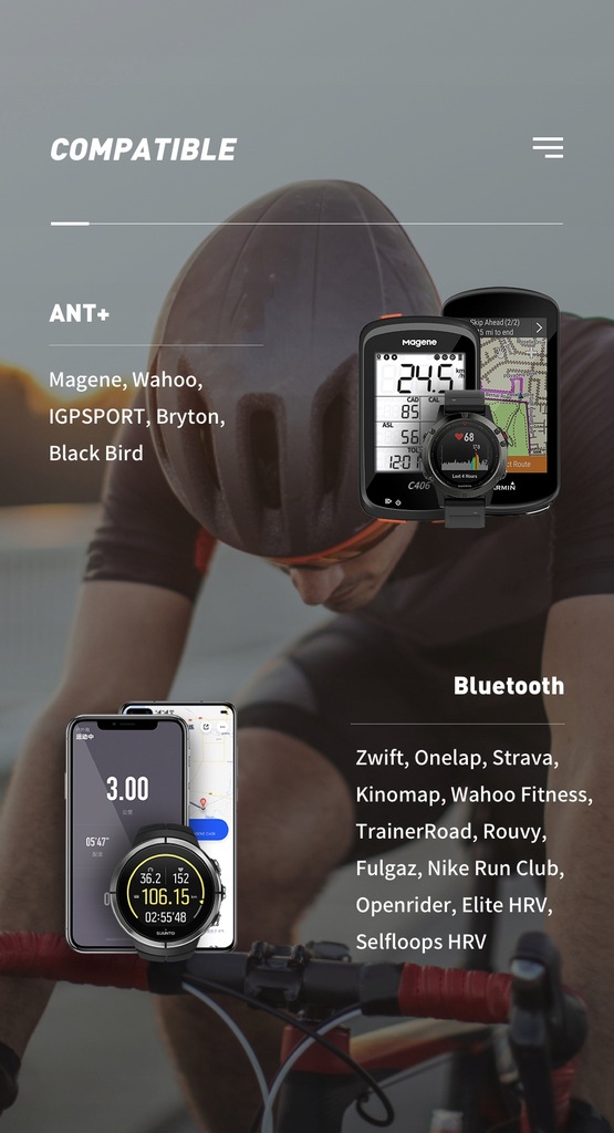 Купить Датчик пульсометра Magene ANT+ для Polar Garmin Mio: отзывы, фото, характеристики в интерне-магазине Aredi.ru