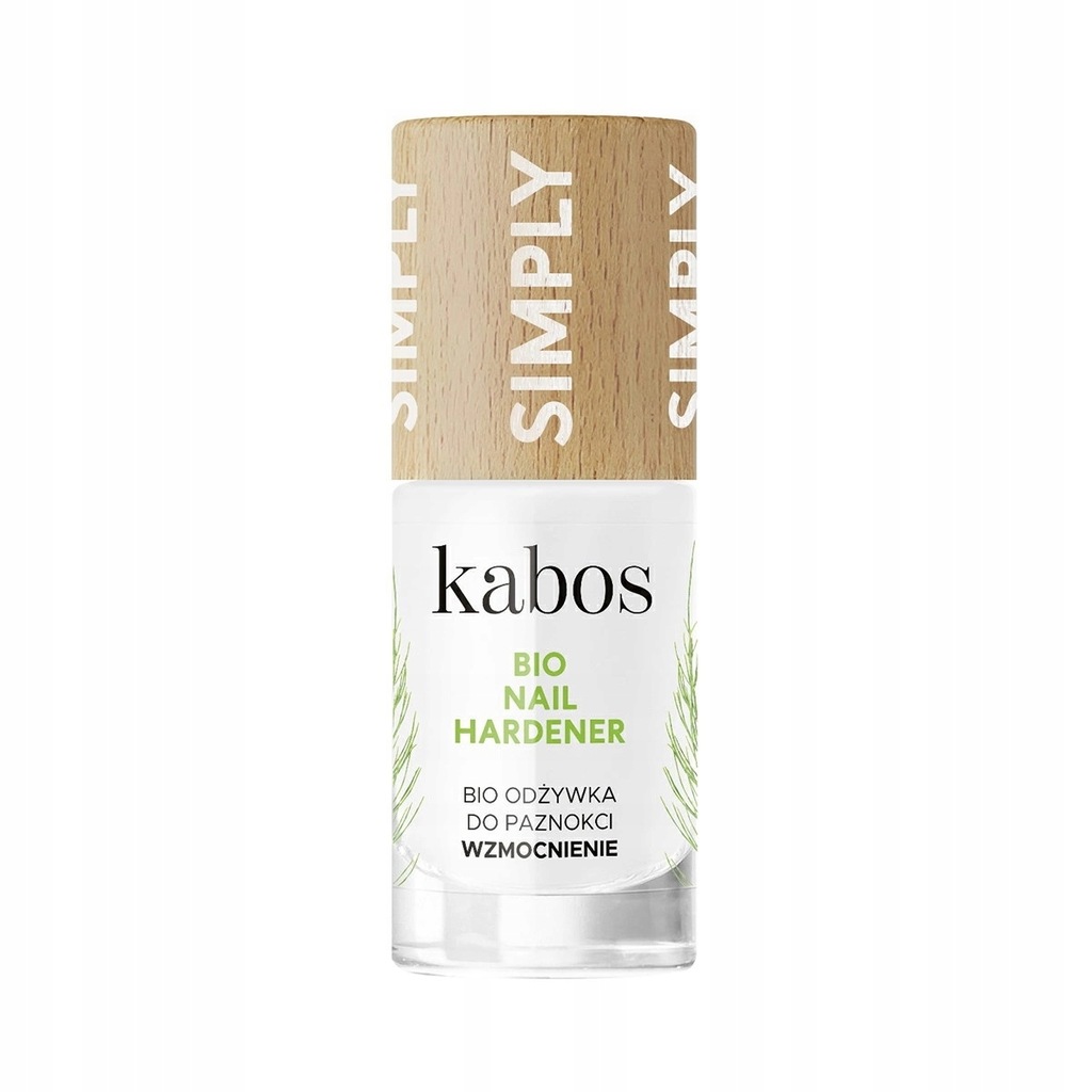 KABOS Simply Bio Nail Hardener odżywka wzmacniająca do paznokci 5ml