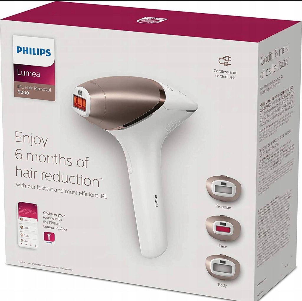 Depilator Philips Lumea 9000 IPL BRI958/00 SenseIQ