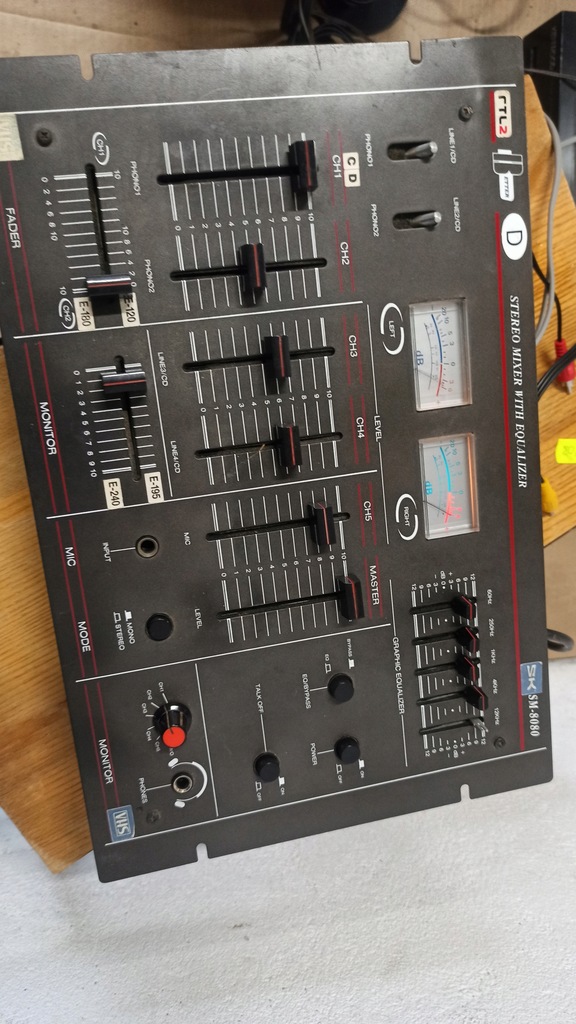 Mikser Mixer Better Dj SM8080 9788156007 oficjalne archiwum Allegro