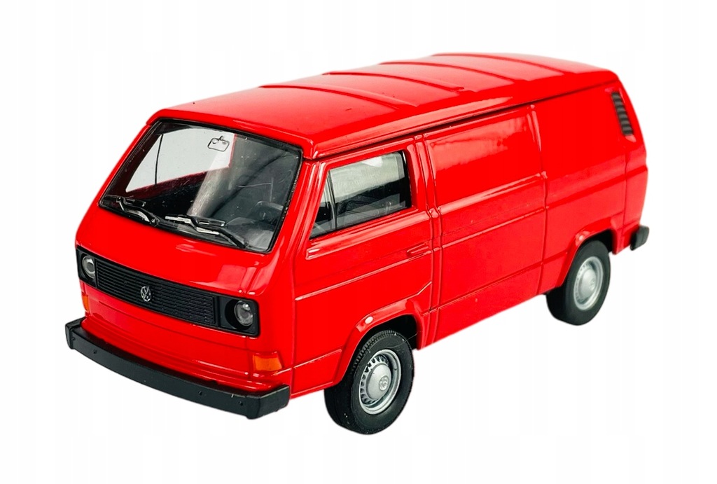 WELLY DieCast 1:34-39 VW T3 VAN CZERWONY