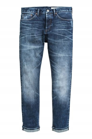 H&M Slim Regular Selvedge dżinsy 32/32