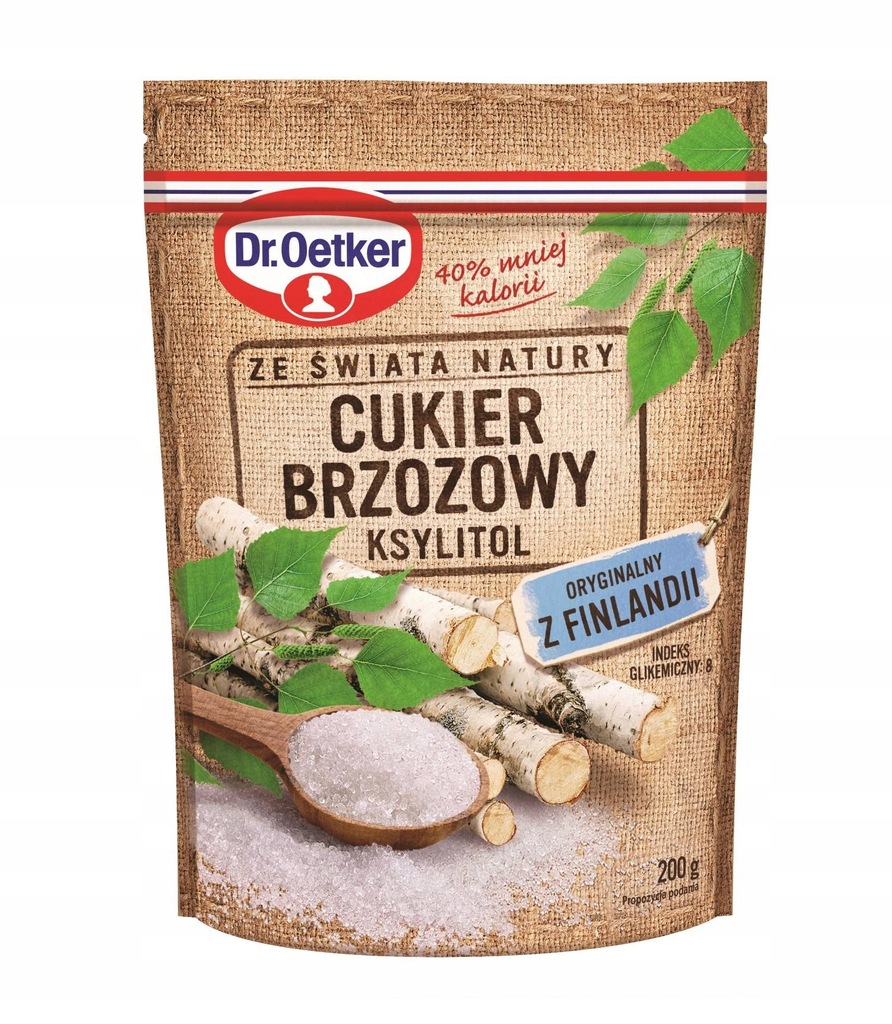 Dr. Oetker Cukier brzozowy ksylitol 200 g