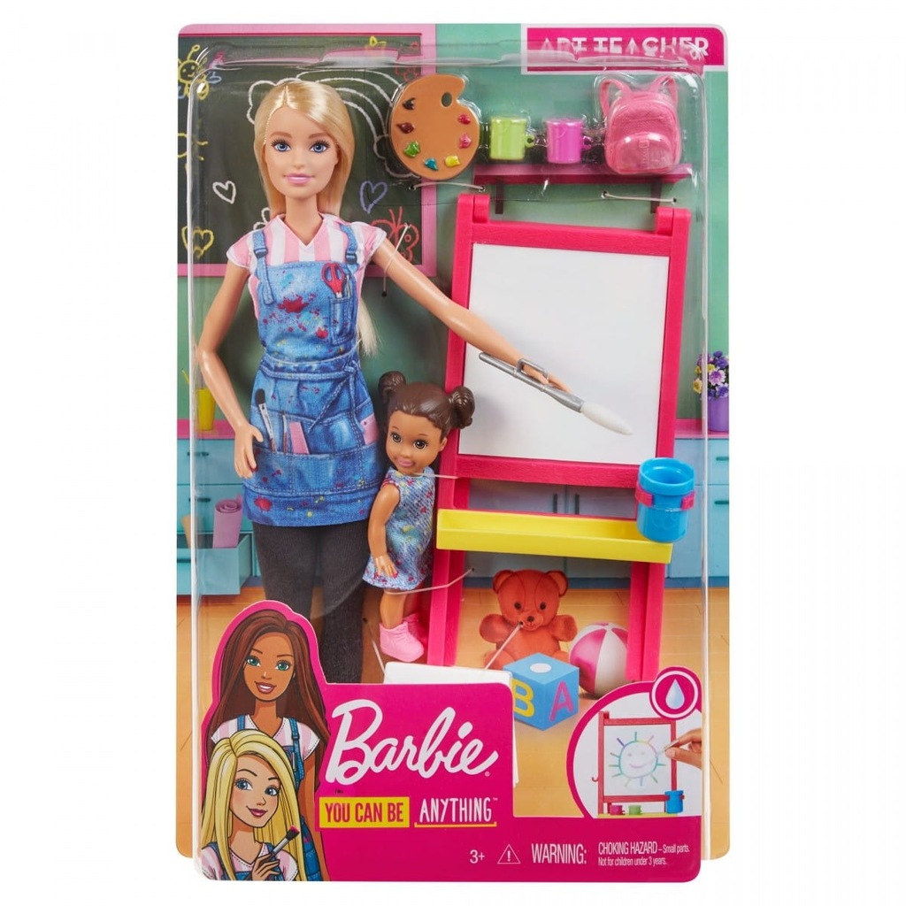 Mattel Lalka Barbie Kariera Zestaw Nauczycielka Pl