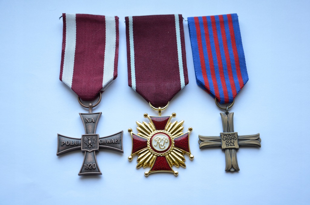 Medale, Odznaczenia, kopie 3 szt. b
