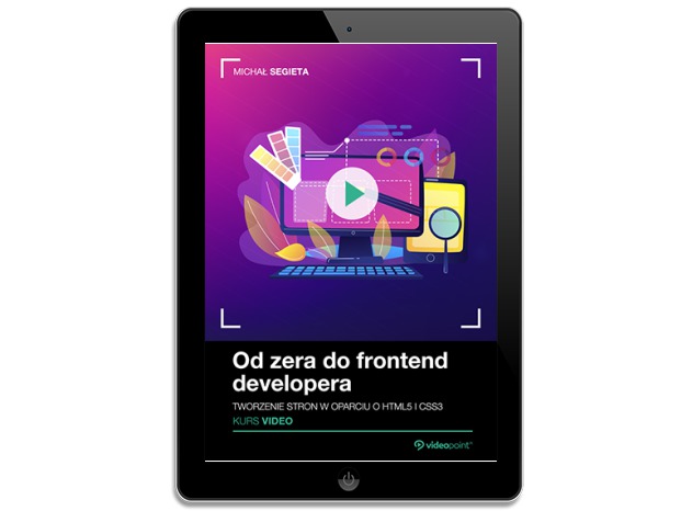 Od zera do frontend developera. Kurs video