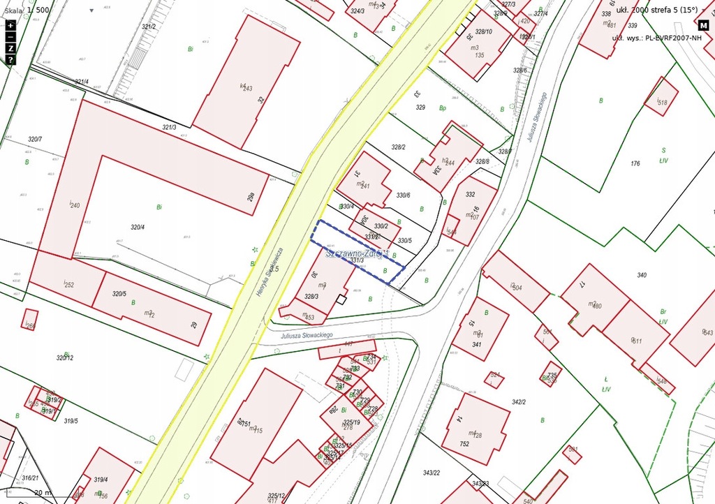 Działka, Szczawno-Zdrój, 180 m²