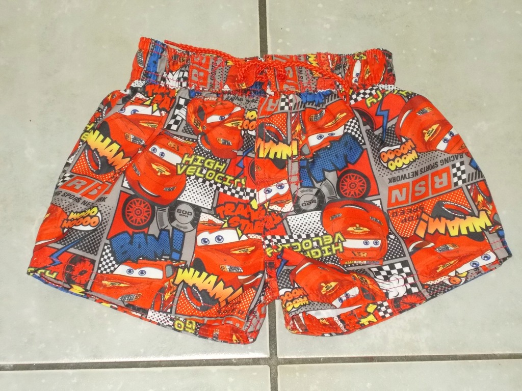 *DISNEY*cars SPODENKI rozm 12-18m jak nowe