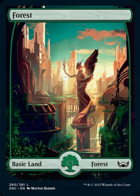 MtG: Forest (V.1) (SNC)